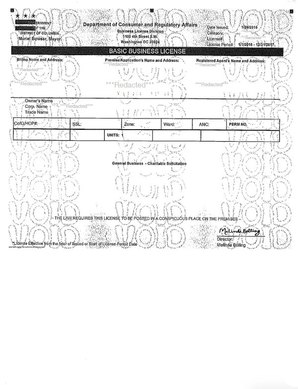 dc business license lookup