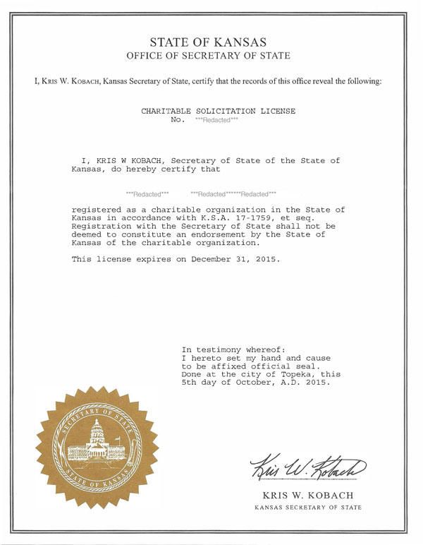 kansas business registration