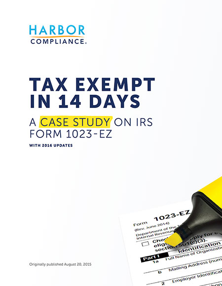 Tax Exempt In 14 Days: A Case Study White Paper