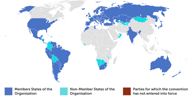 Apostilles world chart