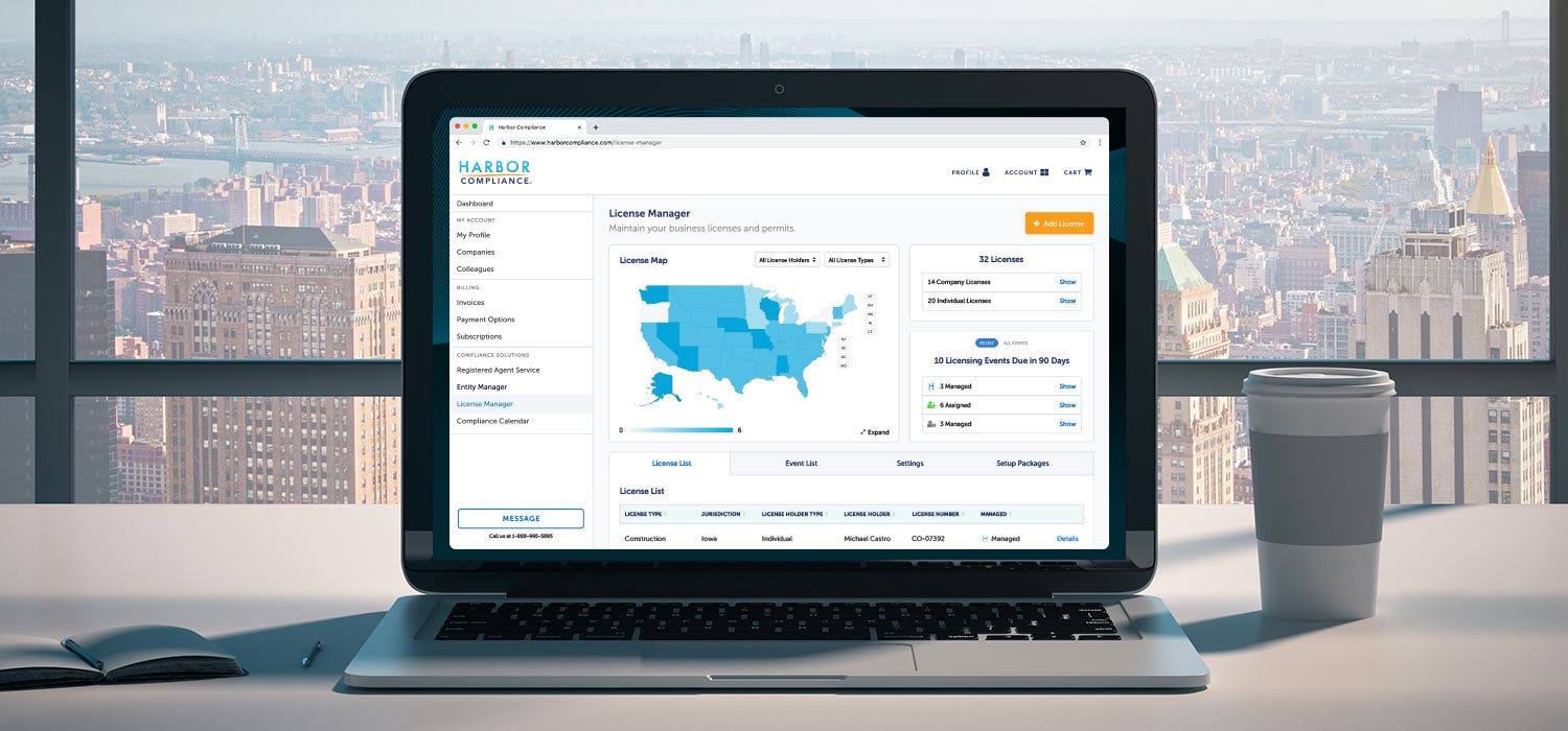 Ohio Engineering Firm License Harbor Compliance