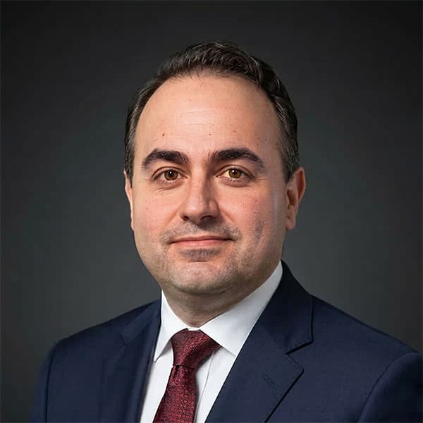 A photo of Evan Psaropoulos, Chief Financial Officer