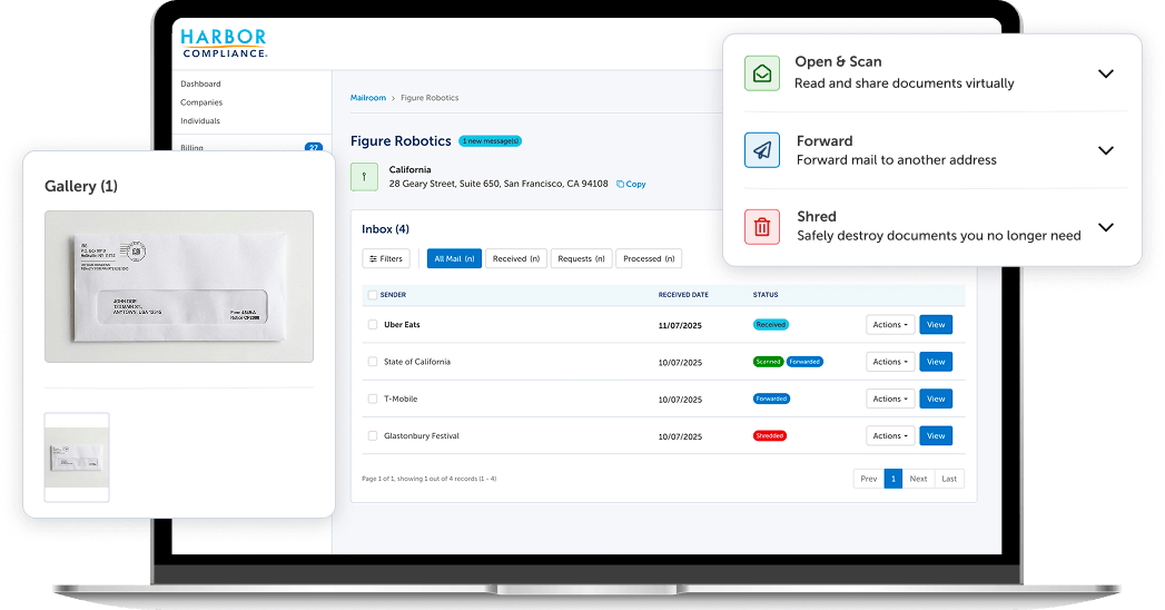 A preview showcasing key features of our Virtual Address software.